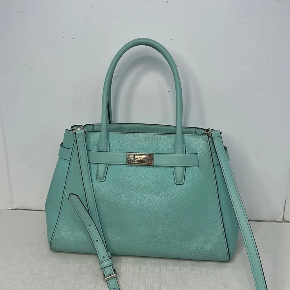 Kate Spade  Lucia medium satchel in Aqua  Bloom